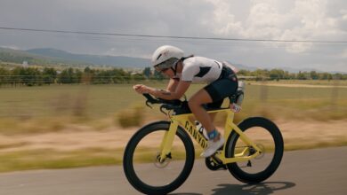 FETRI/ Imagen de una triatleta en una prueba FETRI