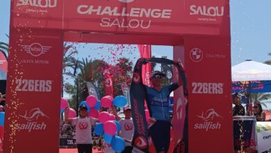 Thomas Davis ganando el Challenge Salou 2025