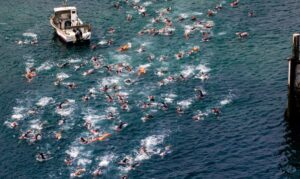 Instagram/ Imagen aérea del SwimGP en Portugal