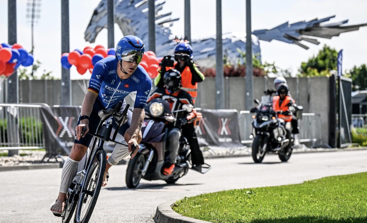 Challenge Family/ Imagen de un triatleta en The Championship