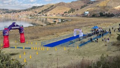 Imagen de los boxes en el Inkaman