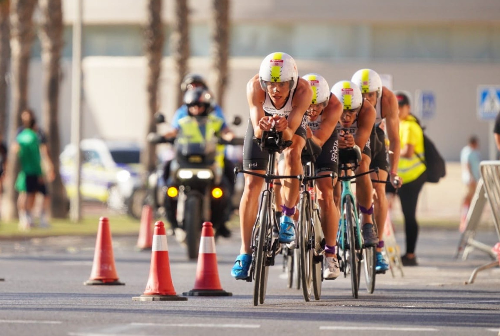 FETRI/ Imagen del segmento ciclista en Roquetas