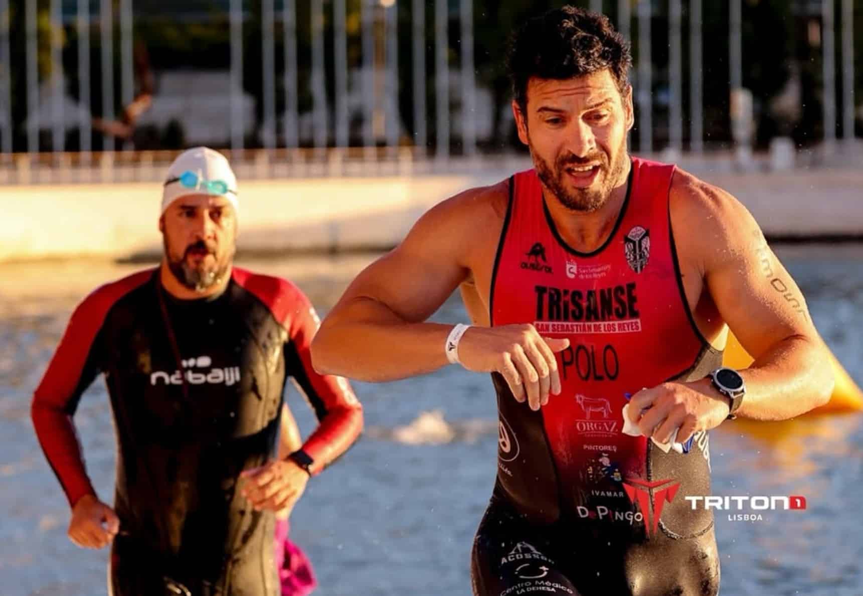 instagram/Triatletas saliendo del agua en el Triton Lisboa
