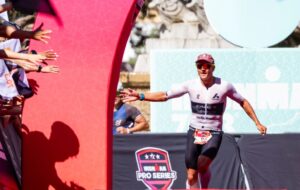 @gettyimages/ Blummenfelt ganando en el IM 70.3 Provence Aix