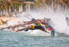 @worldtriathlon/ Salida de una WTCS