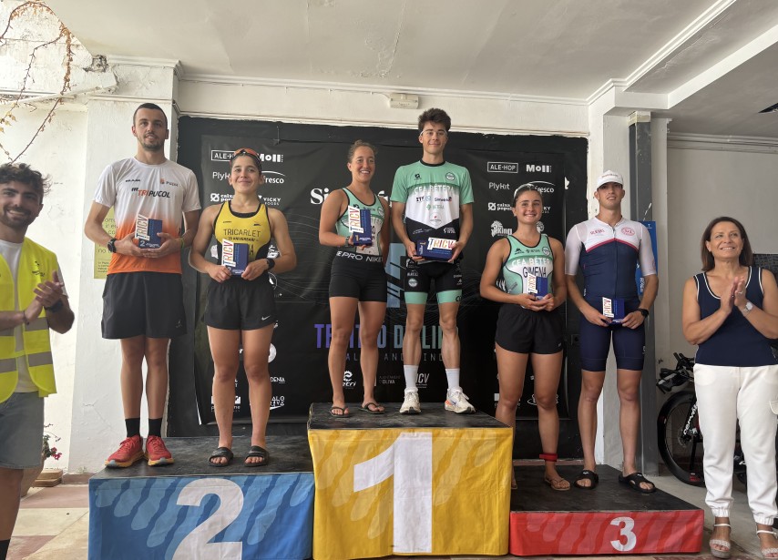 @trialocv/ Pódium del Triatlón Olímpico No Drafting de Oliva