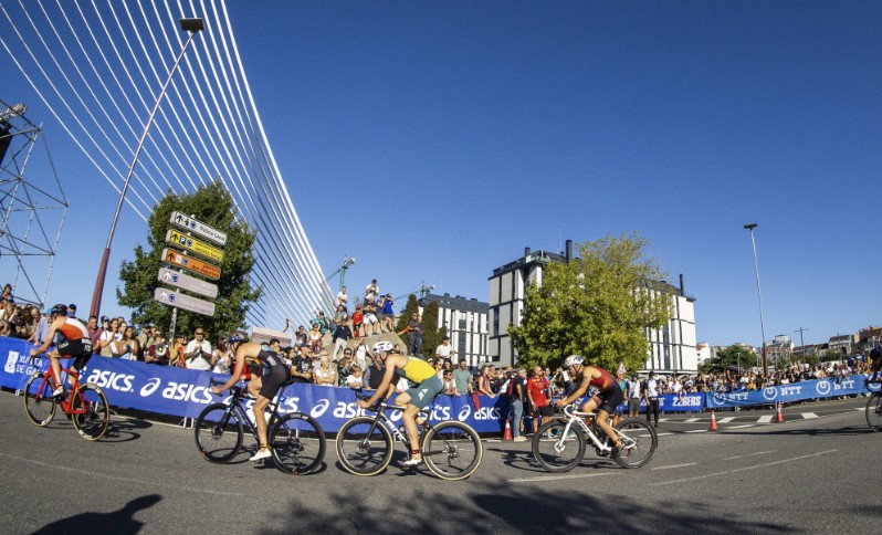 FETRI/ Imagen de un duatlón en Pontevedra