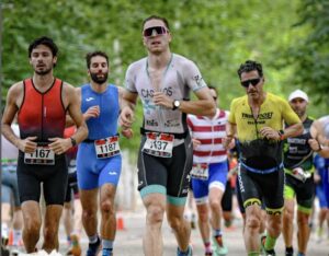Instagram/ Triatletas corriendo en el Gran Triatlón Madrid