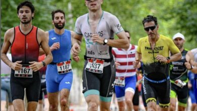 Instagram/ Triatletas corriendo en el Gran Triatlón Madrid