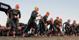 IRONMAN/ Salida de una prueba