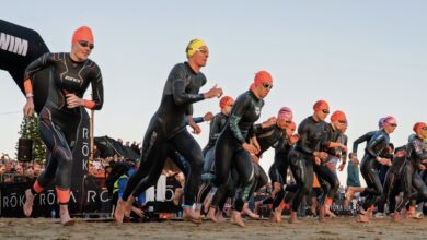 IRONMAN/ Salida de una prueba