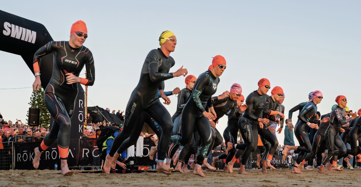 IRONMAN/ Salida de una prueba