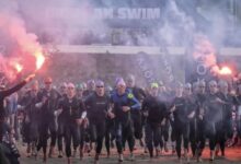 IRONMAN/ Imagen de la salida en Sables