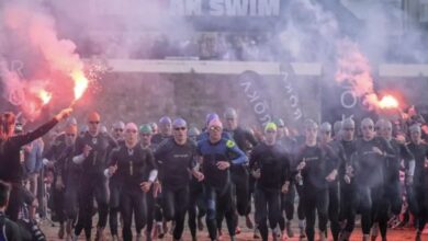 IRONMAN/ Imagen de la salida en Sables