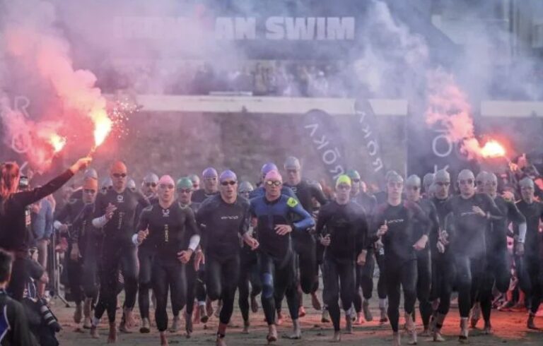 IRONMAN/ Imagen de la salida en Sables
