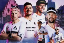 IRONMAN/ Kristian Blummenfelt, Patrick Lange y Gustav Iden