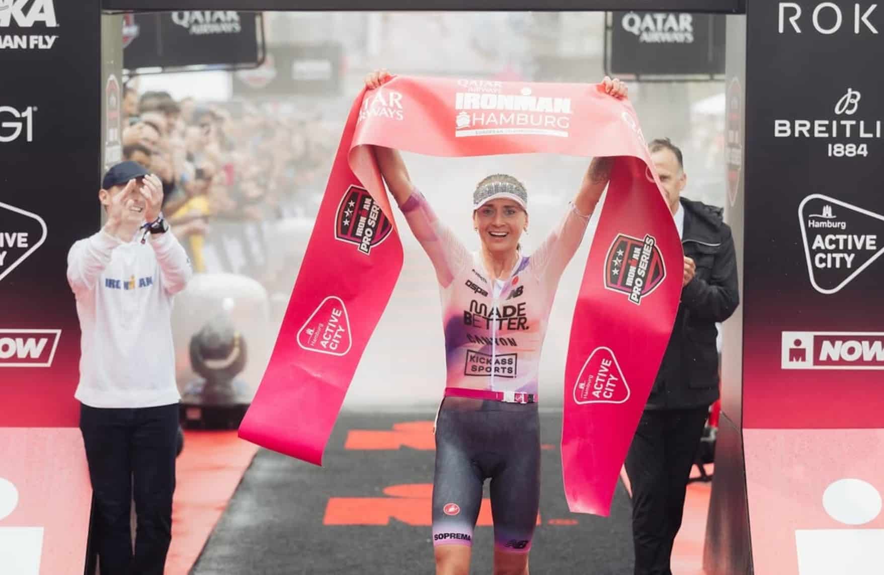 Laura Philipp rompe el récord IRONMAN con 8:03:13 en Hamburgo