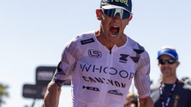 @talbotcox/ Sanders ganando un IRONMAN