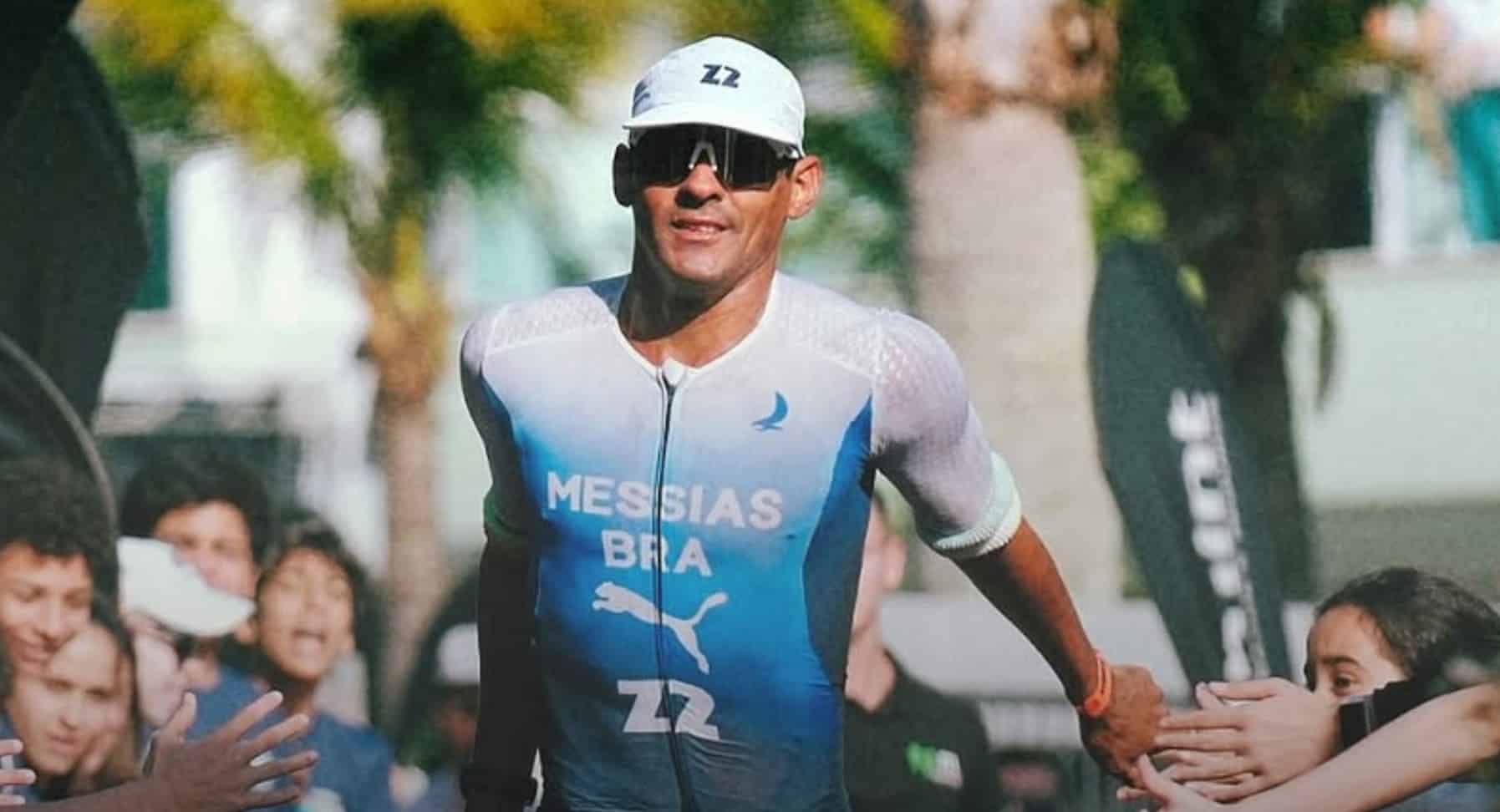 Manoel Messias rompe el récord de maratón en IRONMAN