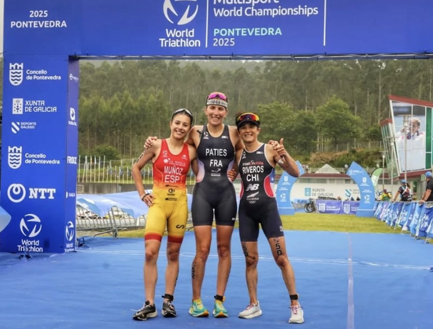 FETRI/ Pódium femenino en el mundial de triatlón cros