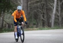 instagram/Patrck Lange entrenando sobre la bici
