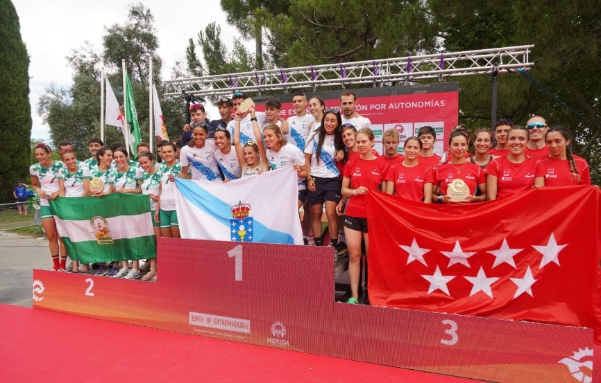 FETRI/ Pódium del Campeonato de España de Triatlón Autonomías 2024