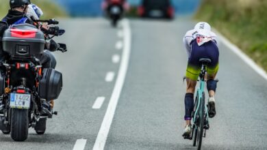 FETRI/ Imagen de un triatleta en una prueba FETRI