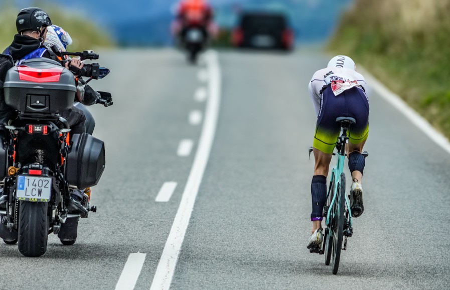 FETRI/ Imagen de un triatleta en una prueba FETRI
