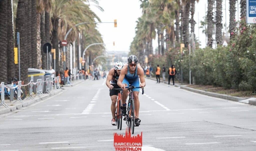 Imagen del sector ciclista del Challenge Barcelona