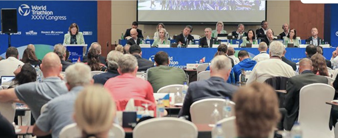 triathlon/ Imagen del congreso de World Triathlon