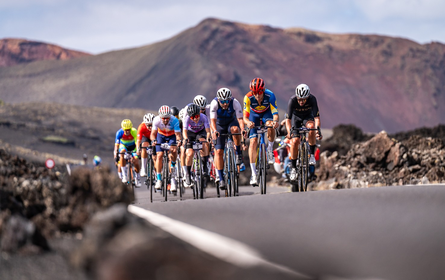 Imagen de la Vuelta Ciclista a Lanzarote