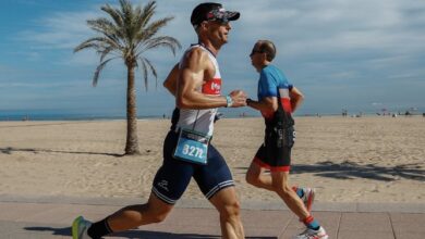 instagram/ triatletas corriendo en el ICAN Gandia