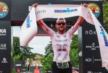 Instagram/ Sam Laidlow ganando en el IRONMANN leeds