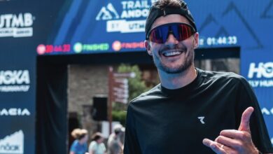 Instagram/ Jan Frodeno en la meta del Trail100 Andorra