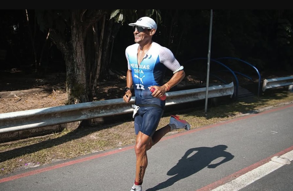 @trisportmagazine/ Manoel Messias en el IRONMAN de Florianópolis