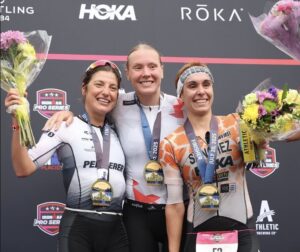 @ironmantri/ Pódium femenino en IRONMAN Lake Placid