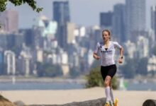 @t100triathlon/ Imagen de Maya Kingma en el T100