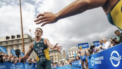 @worldtriathlon/ Imagen del relevo en el mundial de Hamburgo