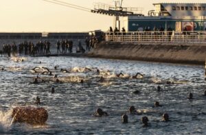 Imagen de la natación en el TRITON LISBOA