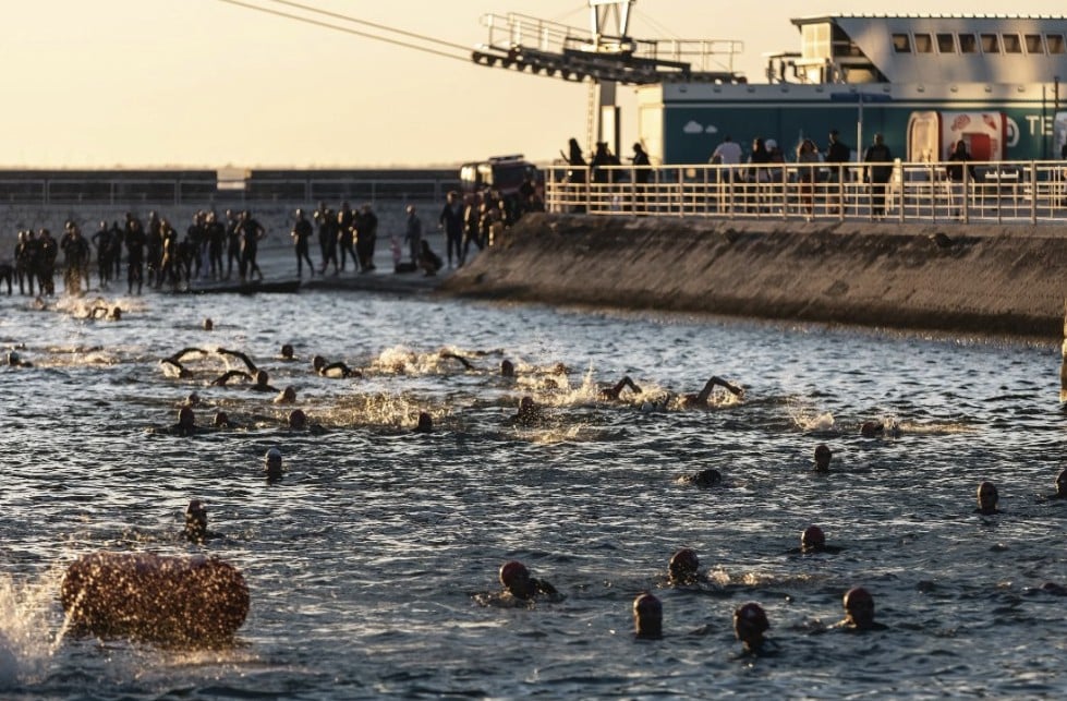 Imagen de la natación en el TRITON LISBOA