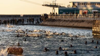 Imagen de la natación del TRITON Lisboa