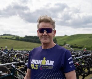 Instagram/ Gordon Ramsay regresa al triatlón completando el IRONMAN 70.3 de Luxemburgo