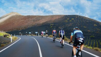 Imagen de la Vuelta Ciclista a Lanzarote