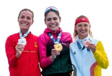 @wordtriathlon/ Imagen del pódium en Chengdu