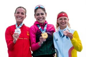 @wordtriathlon/ Imagen del pódium en Chengdu