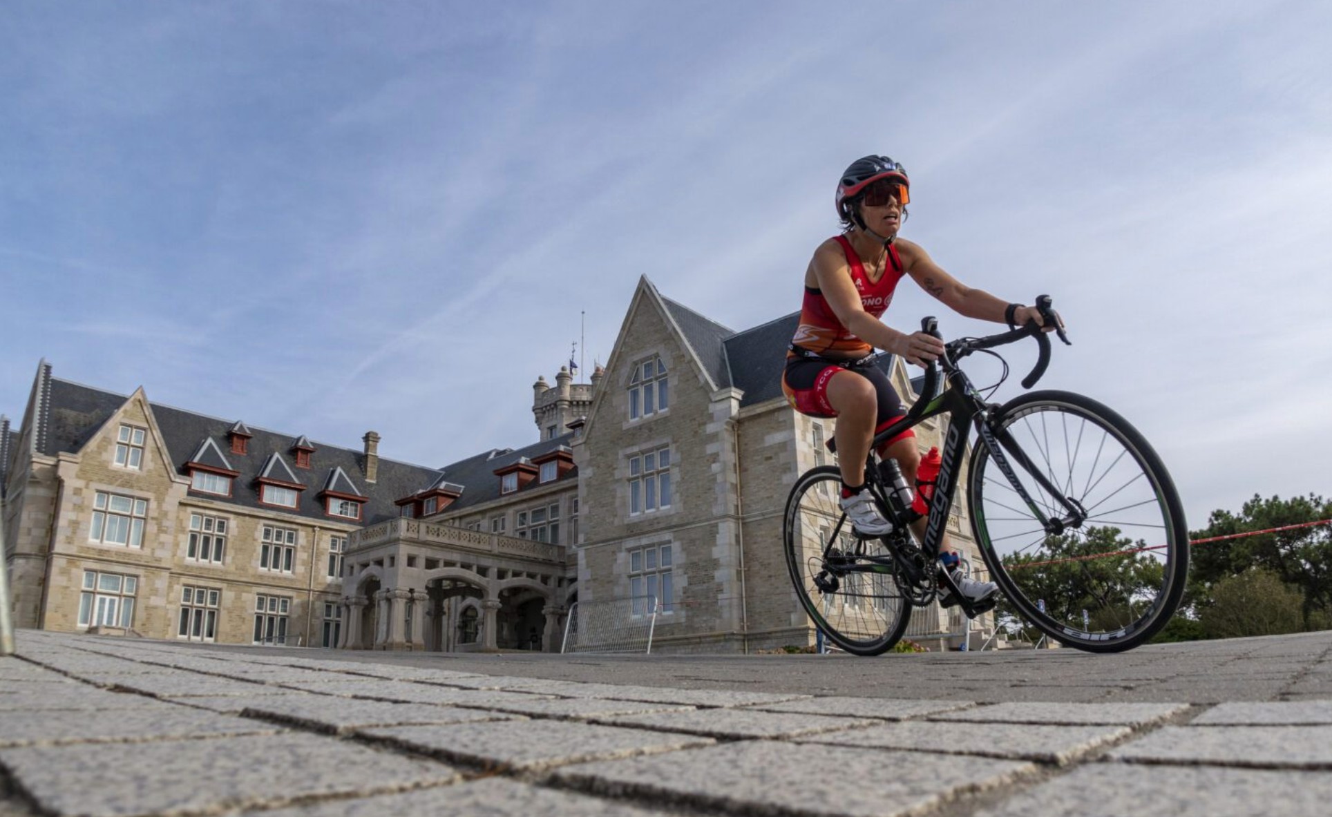 Instagram/ Imagen del sector ciclista del Triatlón Ciudad de Santander