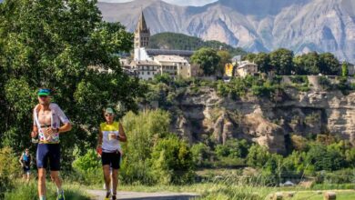 Imagen de la carrera a pie del Embrunman