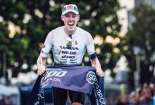 @t100triathlon/ Hayden Wilde gana en el T100 Londres