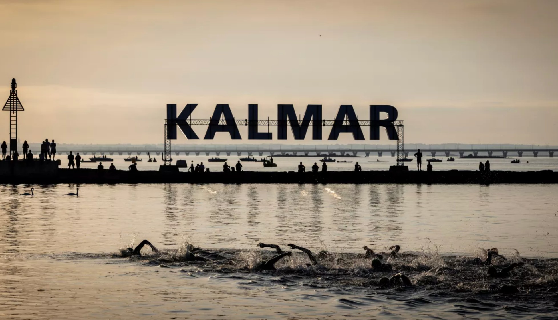 IRONMAN/ Imagen de la natación en Kalmar