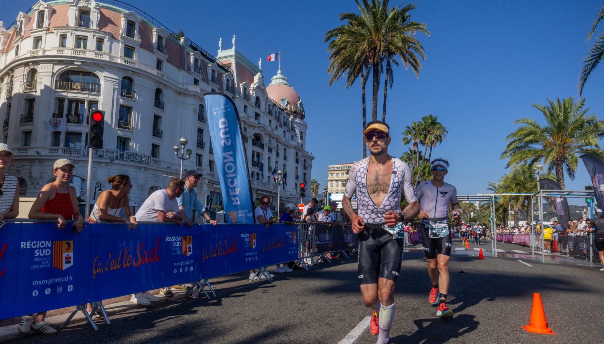@gettyimages/ Imagen de triatletas en el IRONMAN Niza